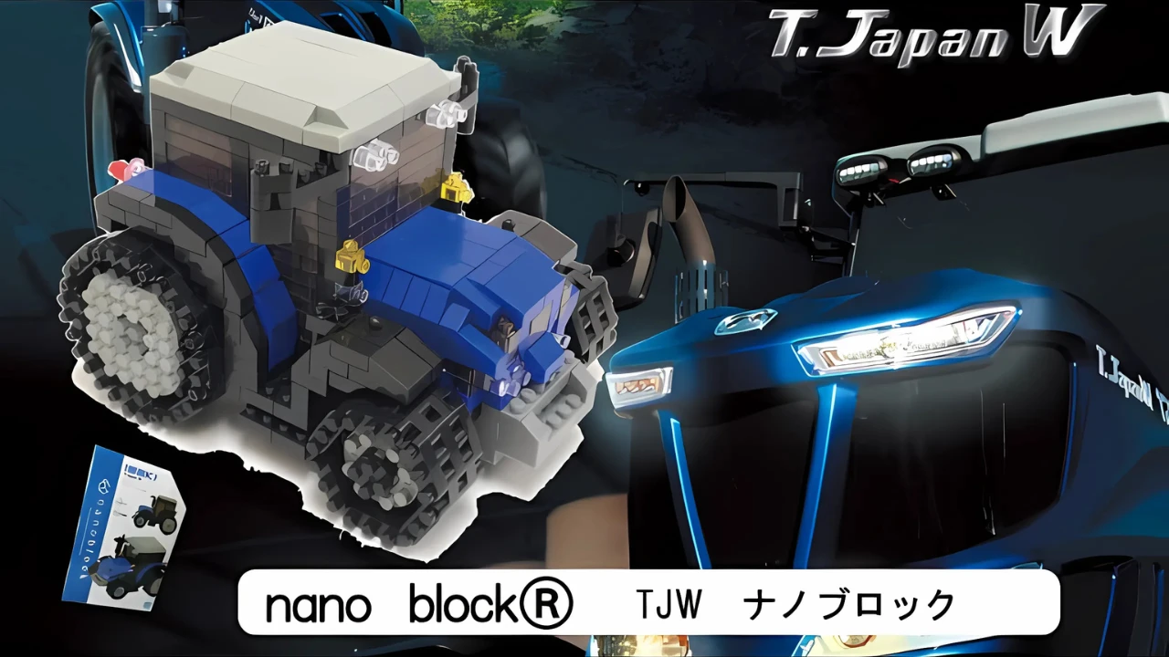 ナノブロックでできたTJW