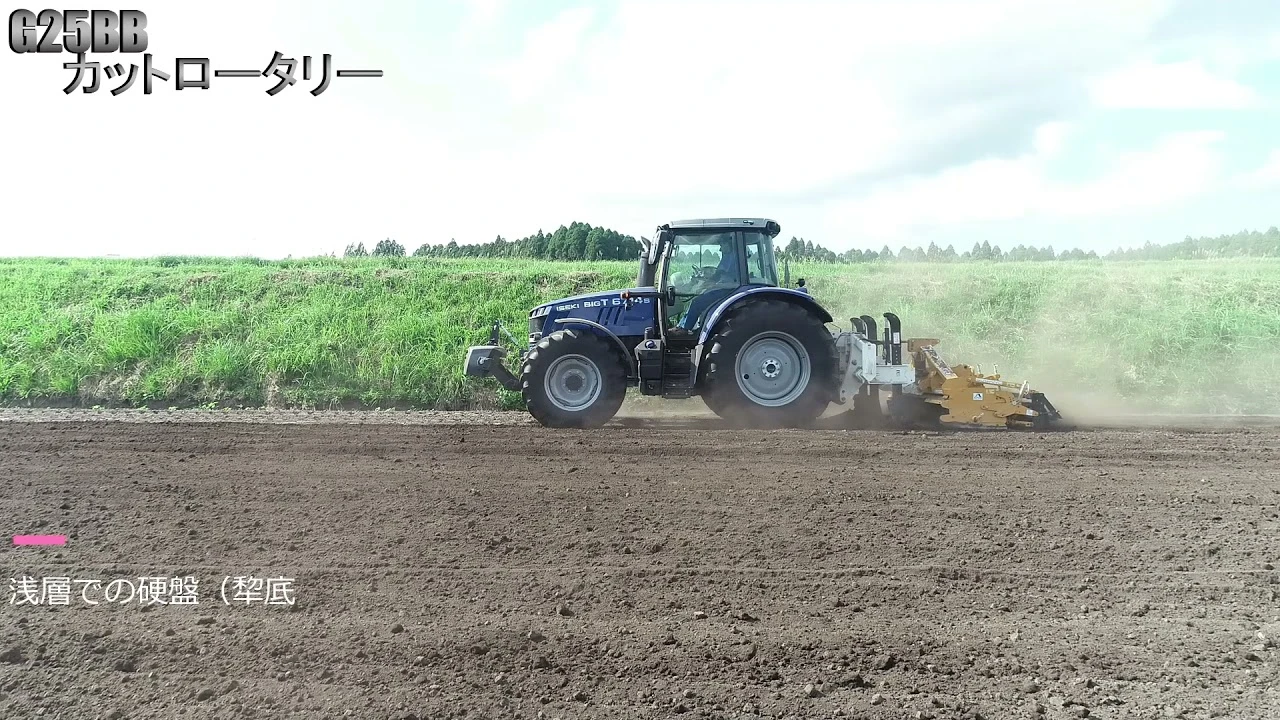 BIG T6714 スガノコンビソイラカットロータリー　実演