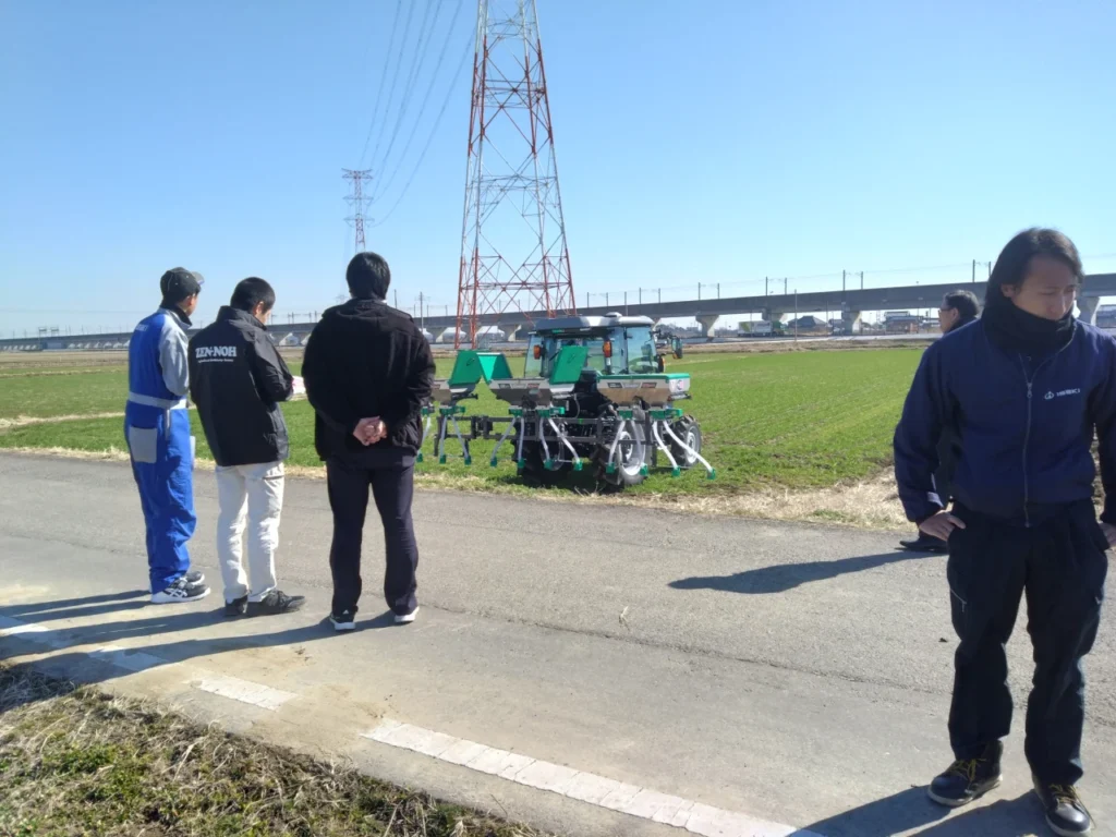 BF60で作業開始