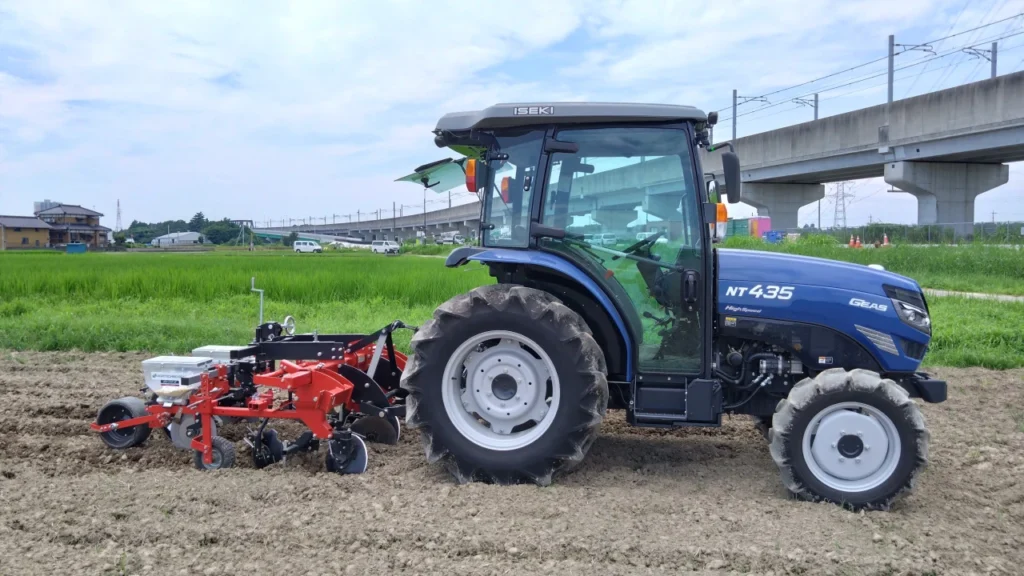 NT435と高速畝立てディスク