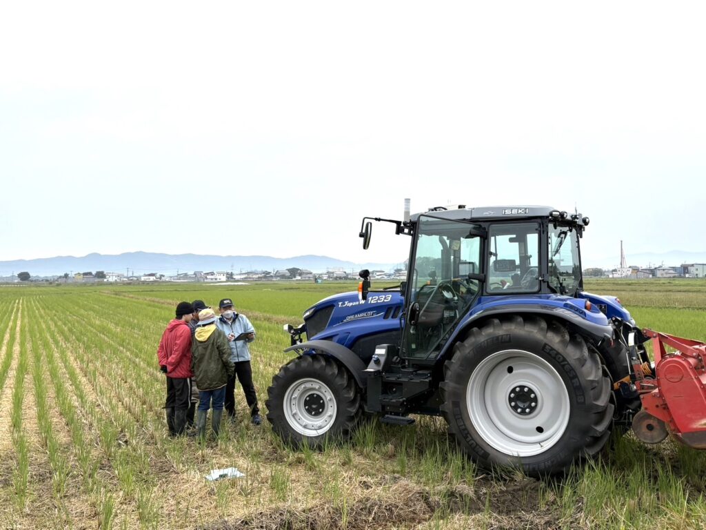 使用者訓練の様子①