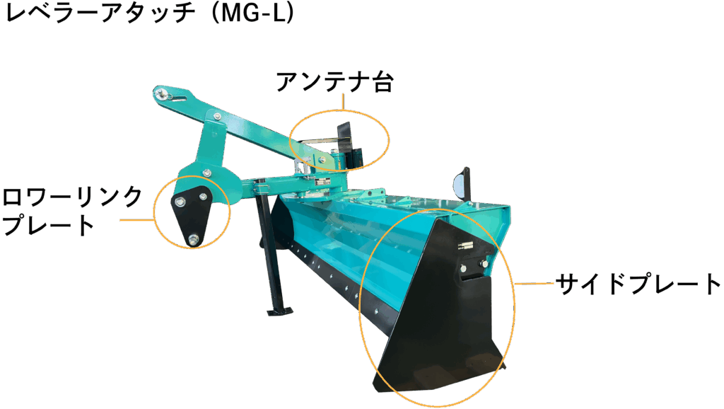 レベラーアタッチの画像